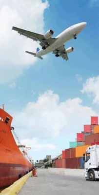 Vận chuyển quốc tế bằng đường biển và đường hàng không
